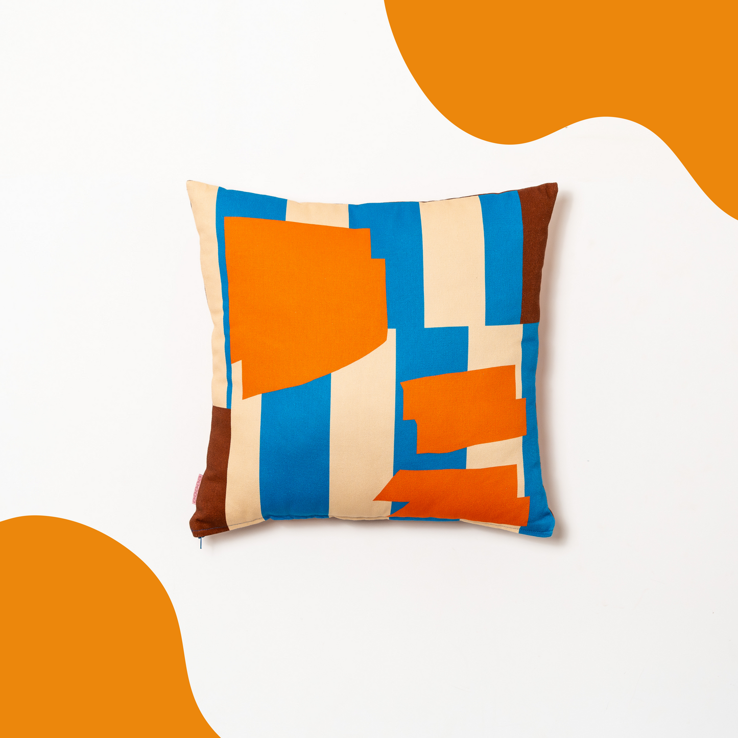 Handmade Cotton Pillow Case - Mimosa